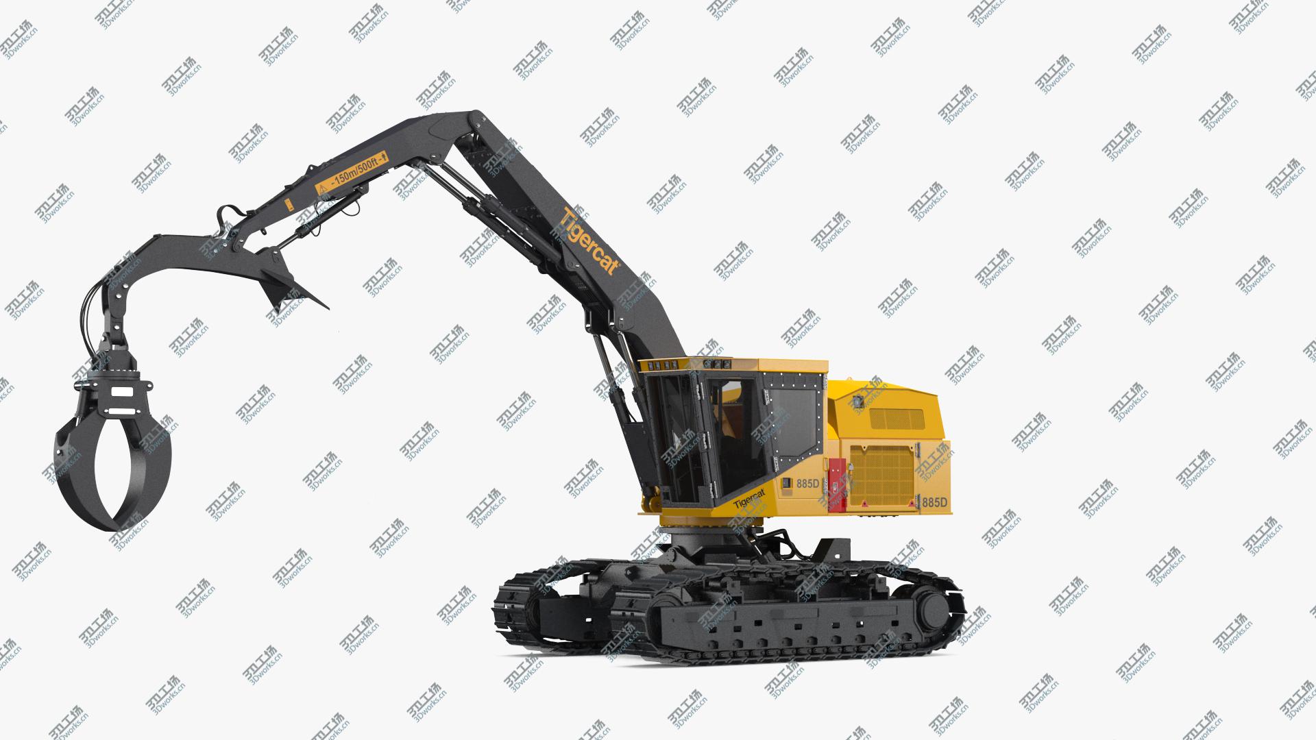 images/goods_img/20210313/Tigercat 855D Tracked Knuckleboom Loader 3D model/3.jpg